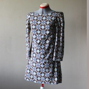 Cinder & Smoke Mosaic Mod Dress